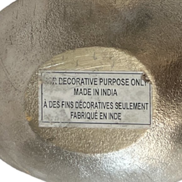 Decorative Metal Pineapple Trinket Dish Decor - Set‎ of Two - Picture 6 of 6